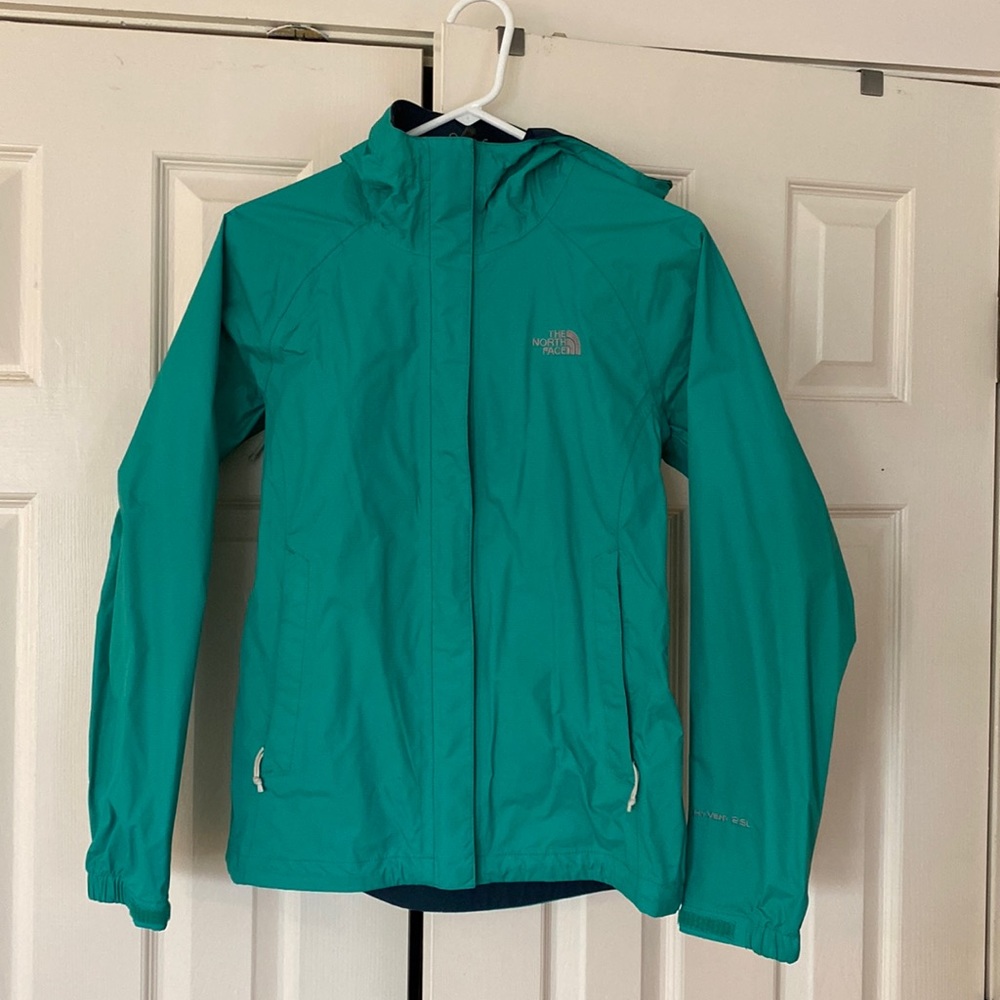 Teal Northface Shell - image 1